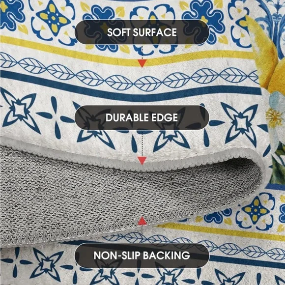 Lemon Area Rug - Picture 2 of 4